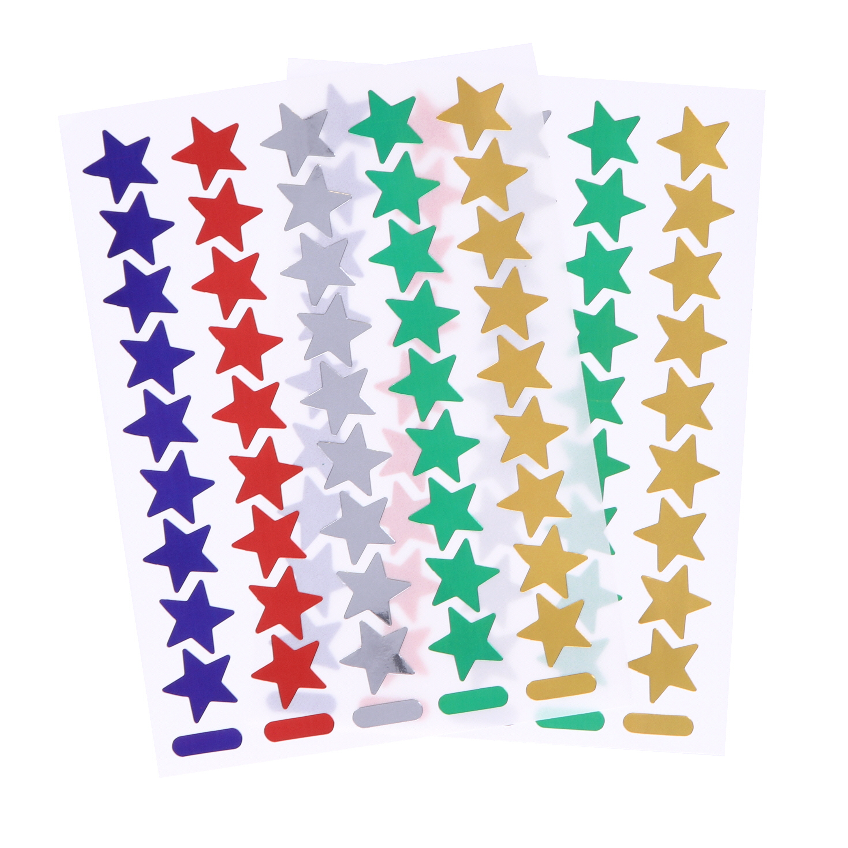 G1778927 Classmates Value Star Stickers Assorted Colours Pack Of